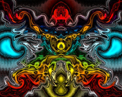 Nightmare of the Human Epic - Mark Humes Gallery Of Abstract Art