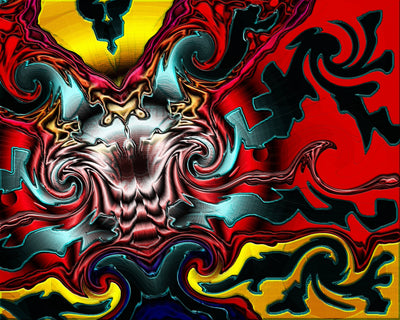 Progressive Evil - Mark Humes Gallery Of Abstract Art
