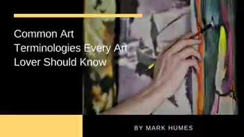 Common Art Terminologies Every Art Lover Should Know ▶