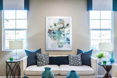 How to Decorate a Small Living Room with Exquisite Abstract Arts 📰