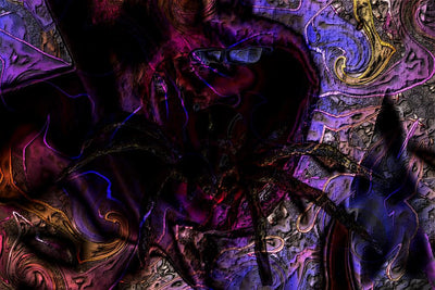 Beware her venom - Mark Humes Gallery Of Abstract Art