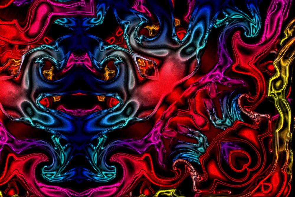 Encounters in the astral plane - Mark Humes Gallery Of Abstract Art