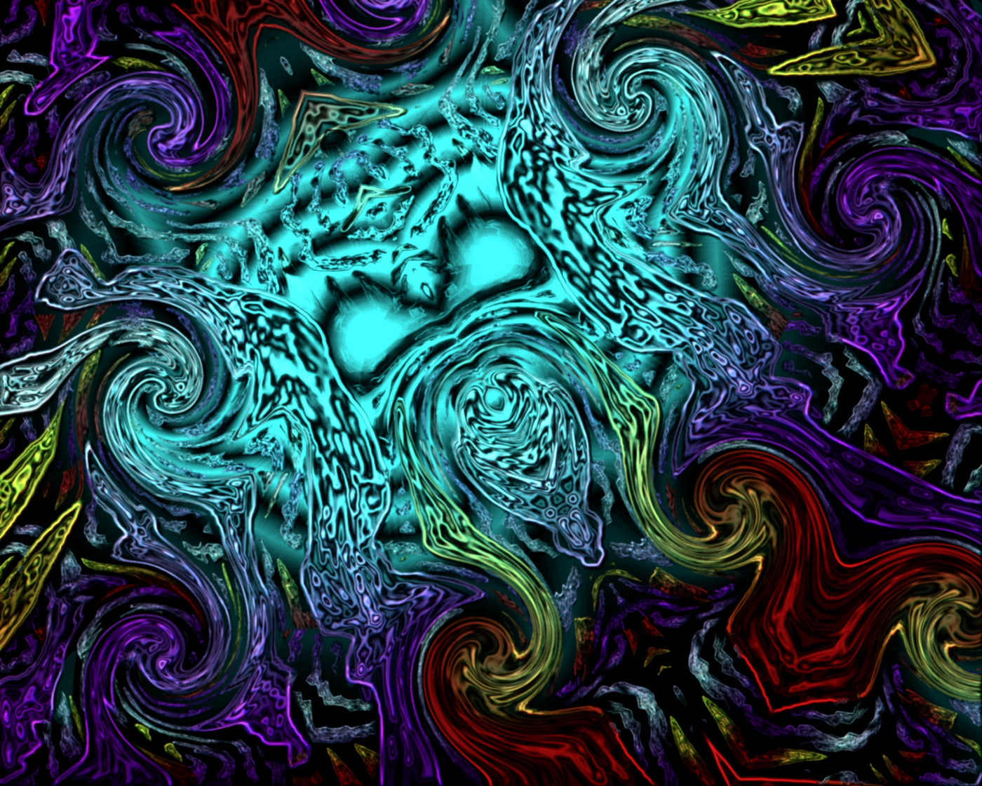Euryale The Gorgon - Mark Humes Gallery Of Abstract Art