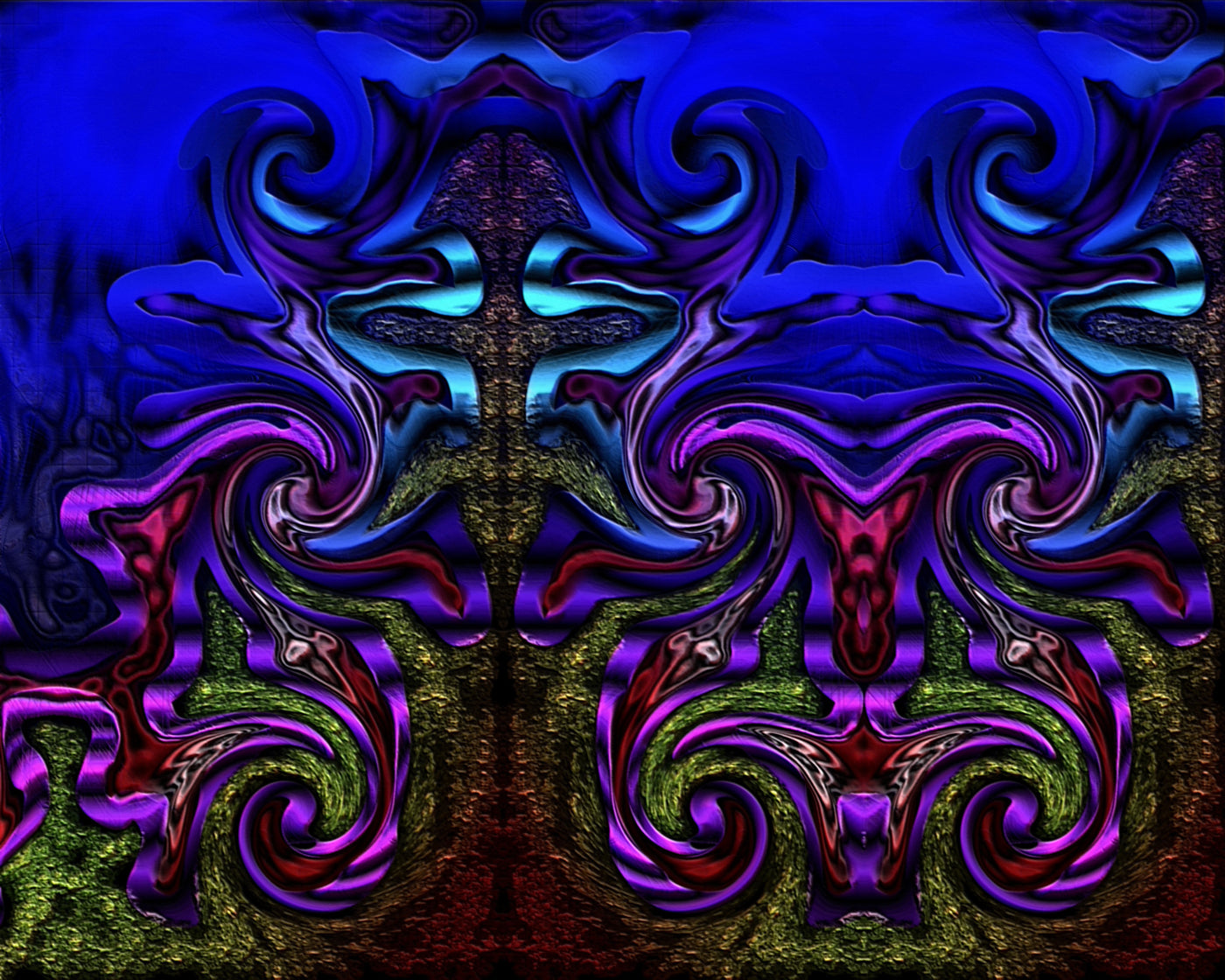 Joined Adversaries - Mark Humes Gallery Of Abstract Art