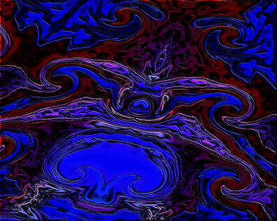 Mephitic progenitor - Mark Humes Gallery Of Abstract Art