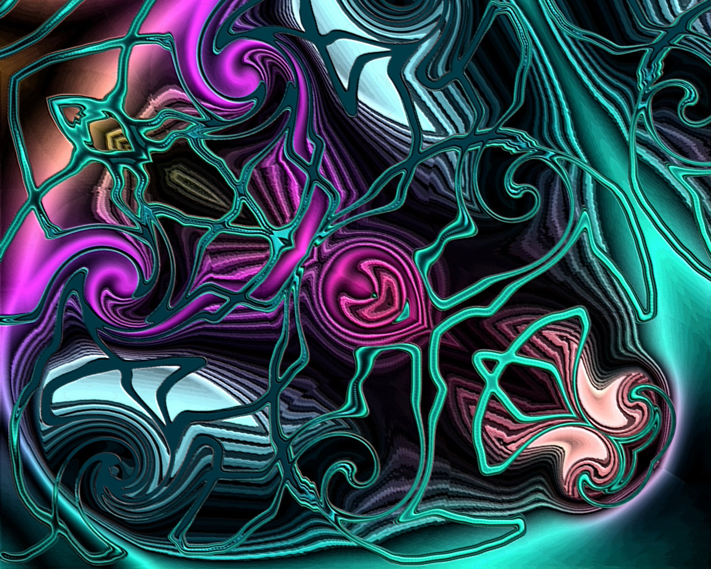 The Keeper of Dark Truth - Mark Humes Gallery Of Abstract Art