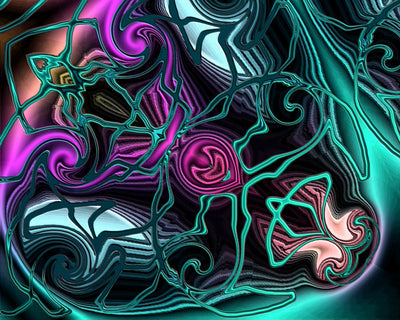 The Keeper of Dark Truth - Mark Humes Gallery Of Abstract Art
