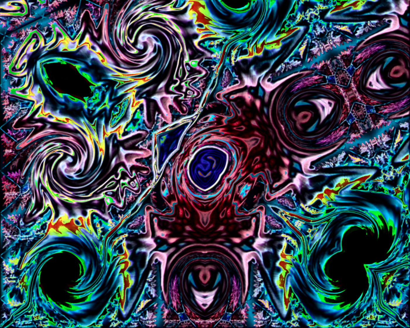 viral contagion of thought - Mark Humes Gallery Of Abstract Art
