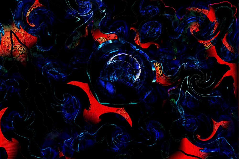 Watching your fall - Mark Humes Gallery Of Abstract Art
